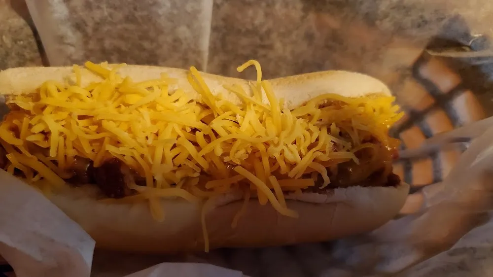 Chili Dog with Cheese